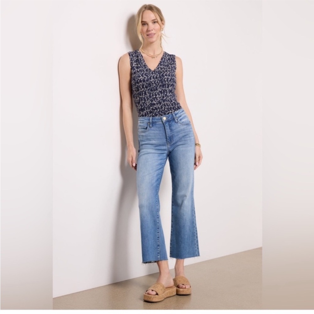 Articles Of Society Sky Blue Ankle Jeans